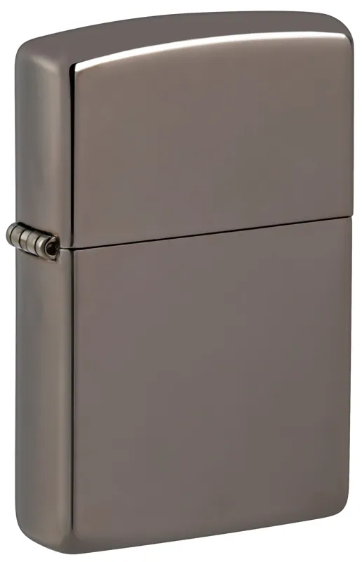 Zippo Sturmfeuerzeug (Einfarbig) Ice · Negro