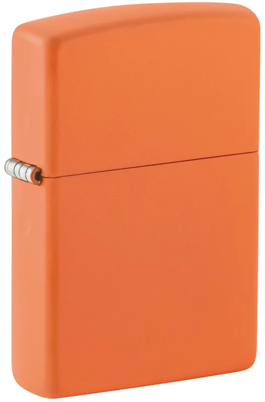 Zippo Sturmfeuerzeug (Einfarbig) Matte · Naranja