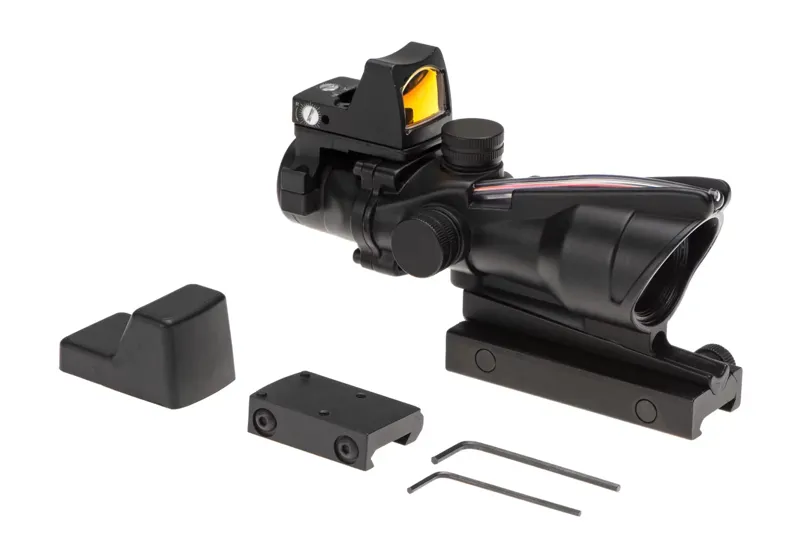 Aim-O 4X32C Combo Combat Scope Fiber · Negro