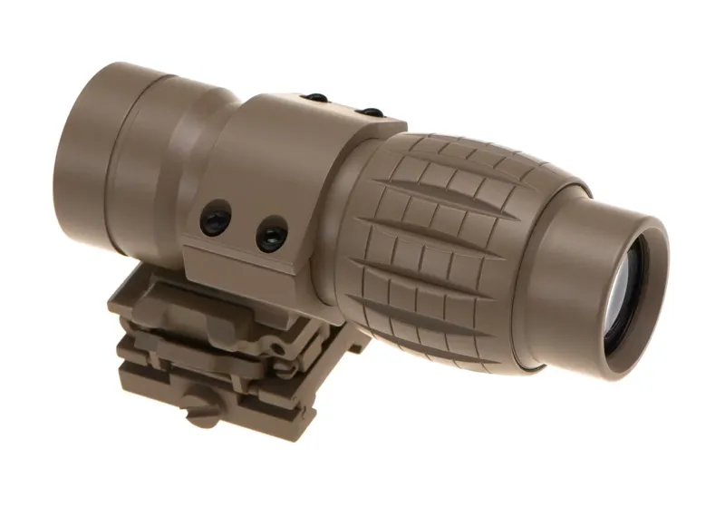 Aim-O FXD 4x Magnifier · Tan / FDE