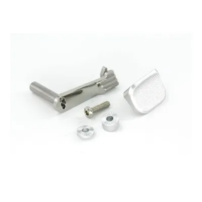 Stainless Slide Stop with Thumbrest Hi-Capa 5.1/4.3 - AIP