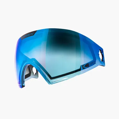 Cyan Fade - Cyan Mirror - Carbone Paintball