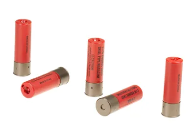 Shotgun Shells 30 BBs – 6ER-PACK (Klassisch Rot) - Cyma
