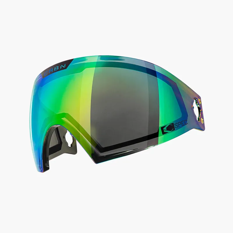 Carbone Paintball Leaf Mirror · Gris