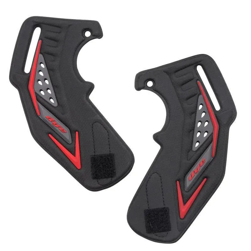 DYE Paintball I5 Ohrschutz ROT - Button Version