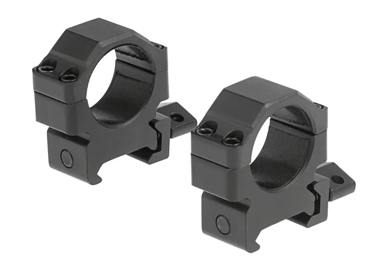 Leapers 25.4mm CNC Mount Rings Low