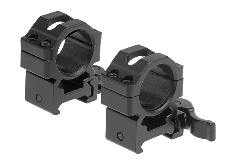 Leapers QD 25.4mm CNC Mount Rings Medium