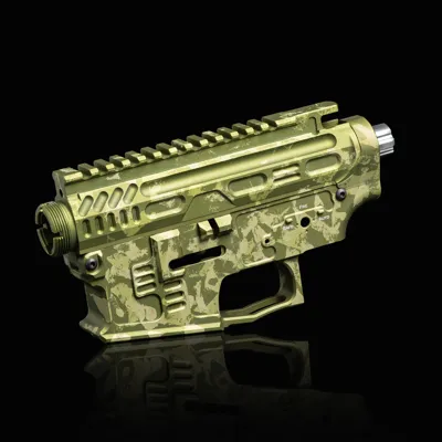 CNC AR15 Tactical Splash Receiver Set - Mancraft