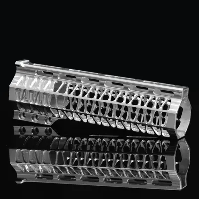 CNC M4 Superligt SPEEDSOFT Handguard Silber - Mancraft