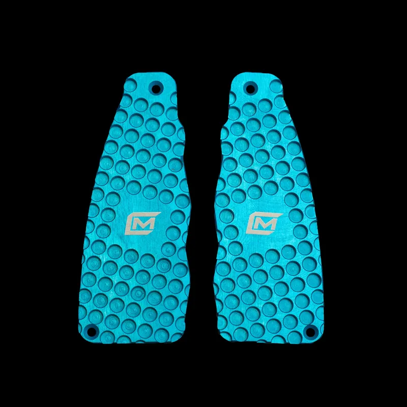 Mancraft CNC MSG Side Covers Blau