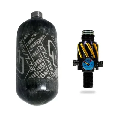Planeteclipse HP System 300 Bar PE E.lite AL Elite Pro Reg, 1,1L Armotech Supralite - Planet Eclipse Paintball