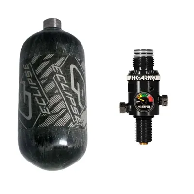 Planeteclipse HP System 300 Bar PE E.lite HK HP8 Reg, 1,1L Armotech Supralite - Planet Eclipse Paintball