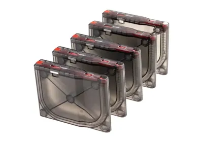 SRS Light Magazine 25 rds 5-PACK Smoke - Silverback