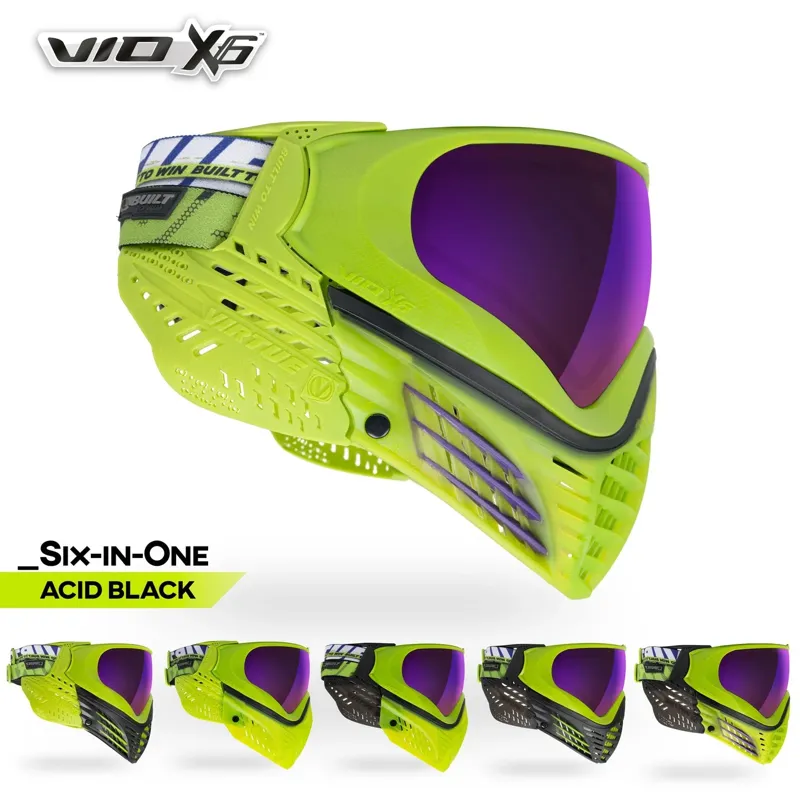 Virtue VIO x6 Goggle - Acid · Negro