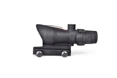 ACOG Mallinen Punapistetähtäin Replika (Kuituvalaistu) - Musta - Aim-O