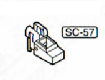 ASG MK23 Syöttöhuulet · Negro