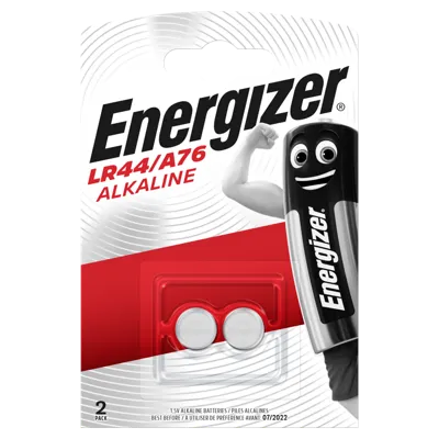 Nappiparisto LR44/A76, 2 Kpl - Energizer