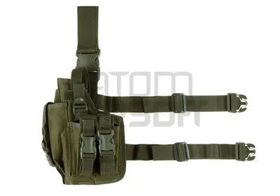 SOF Universaali Pistoolin Reisiholsteri, Vasenkätinen - Invader Gear