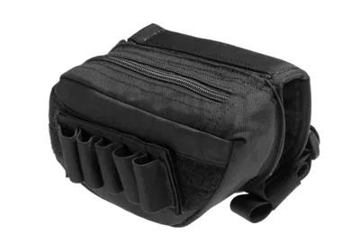Stock Pad, Tasku Kiväärin Tukkiin – Musta - Invader Gear