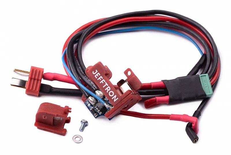 JeffTron MOSFET - V2, Johdotus Taakse