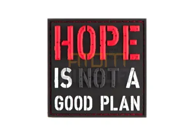 "HOPE" PVC Velcromerkki - JTG