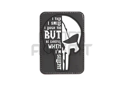 "Silent Punisher" PVC Velcromerkki - JTG