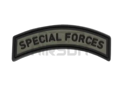 "Special Forces Tab" PVC Velcromerkki - JTG