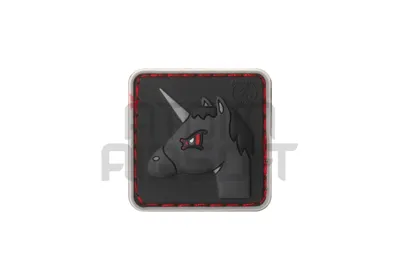 Angry Unicorn Muovi Velcromerkki - JTG