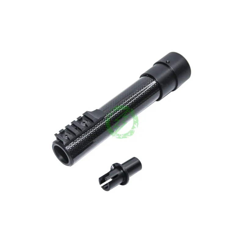 MAC CUSTOM Guardamanos con Rail Fibra 8'' · Negro