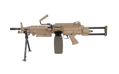 FN Herstal M249 para CORE Konekivääri - Hiekka - GF CORP SPÓŁKA Z OGRANICZONĄ ODPOWIEDZIALNOŚCIĄ SPÓŁKA KOMANDYTOWA