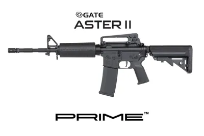 RRA SA-P01 Prime™ Aster II ETU Harjattomalla Moottorilla - Musta - Specna Arms