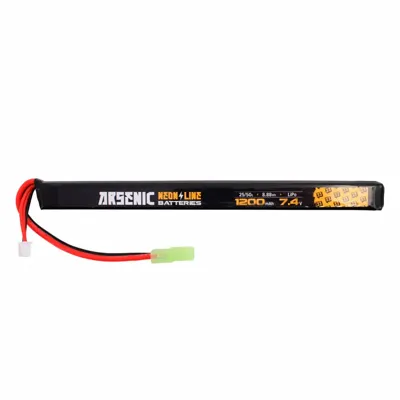 Pro LIPO 7.4V 1200mAh 25C/50C 1STICK - ARSENIC