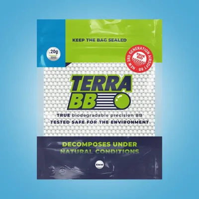0,20g Truebio Luonnossa Biohajoava Airsoft-Kuula – 5000 Kpl - TerraBB