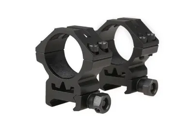 30mm Tähtäinrenkaat RIS Kiskoon (Matala) - Theta Optics