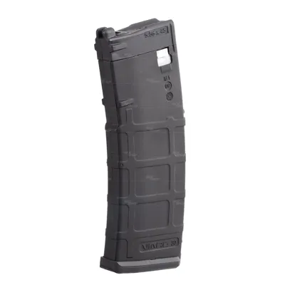 M4/HK416 VMAG Kaasulipas V4, 30 Kuulaa - Musta - Vega Force Company