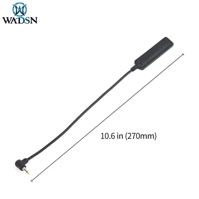 PEQ,M3X,DBAL Yhteensopiva 2.5mm Etäkytkin - Musta - Guangzhou Wodesen Electronics Company Limited
