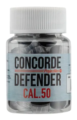 Cal. 50 - Billes de Défense à Ailettes Caoutchouc - Pot de 30 Munitions Sniper - Armurerie des 3 Frontières, vente en ligne et en magasin