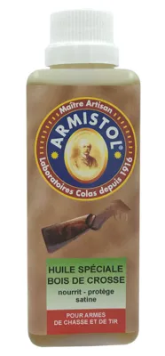 Huile Armistol pour Bois de Crosse - Armurerie des 3 Frontières, vente en ligne et en magasin