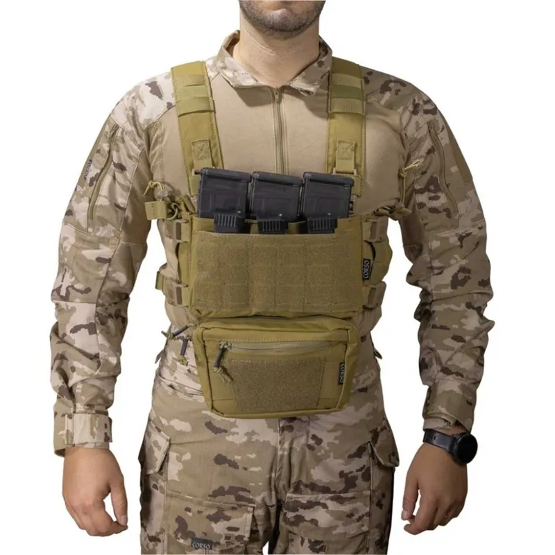 Corso Chest Rig Flint MK2 · Coyote