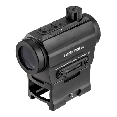 Micro Point Rouge et Reflex Montage Haut - Lancer Tactical
