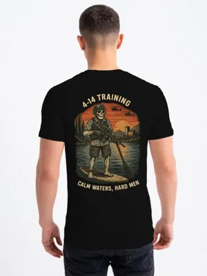 4-14 - "T-Shirt Calm Waters Hard Men" - 4-14 Factory