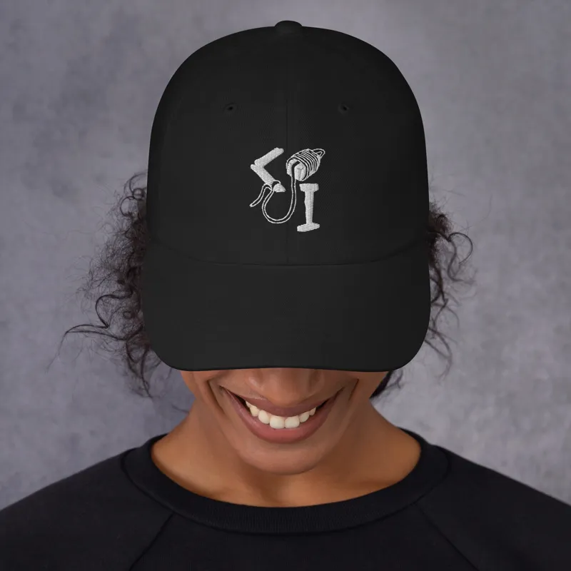Counter Ignorance Dad Hat · Negro