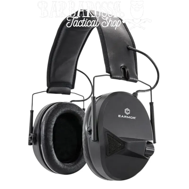 Earmor ™ M30 Electronic Hearing Protector · Negro