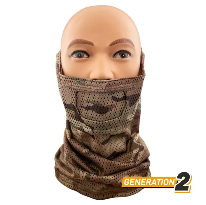 Cygnus Armory Face Warrior - Multicamouflage
