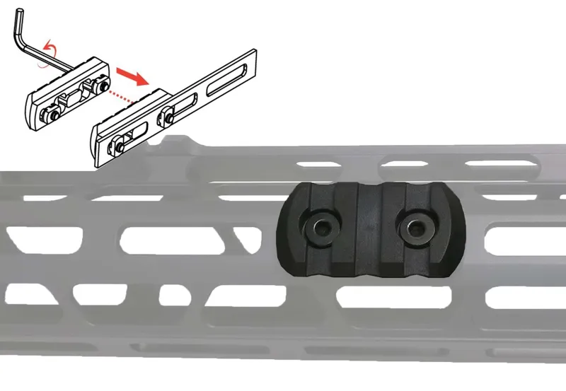 Magpul M-LOK® Rail Section Polymer 3 Slots