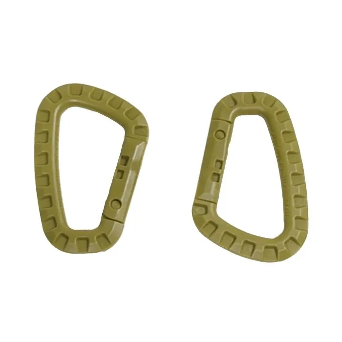 Mil-Tec Moschettoni Karabiner ABS · Coyote