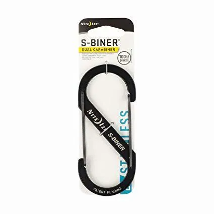 Nite Ize S-Biner 5 · Negro