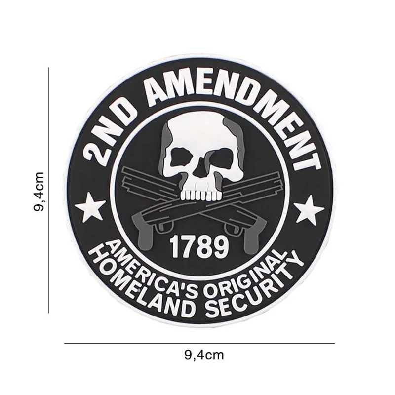 Mil-Spec Monkey Patch 2ND Amendment
