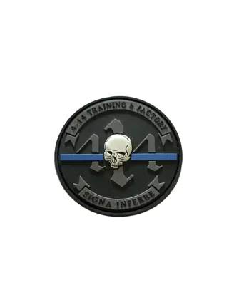 Patch 4-14 Line - Blue Warrior