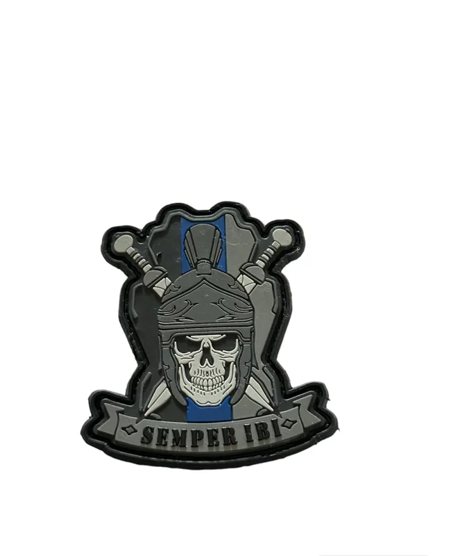 Blue Warrior Patch Semper Ibi